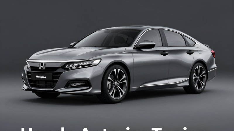 Современный обновленный интерьер Honda Accord с элементами премиального тюнинга от студии Аккурат Авто в Кемерово